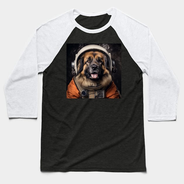 Astro Dog - Leonberger Baseball T-Shirt by Merchgard